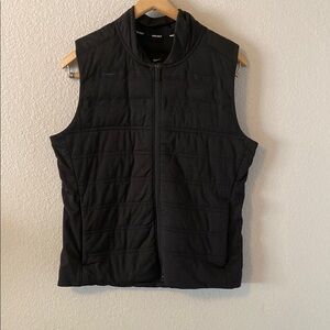 Nike Black Quilted Vest for Effortless Style